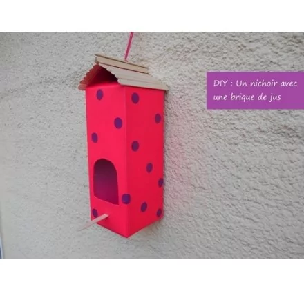 IDEES CREATIVES : Tuto : Réaliser un nichoir recup', par Ma Lae IDEES CREATIVES : Tuto : Réaliser un nichoir recup', par Ma Lae