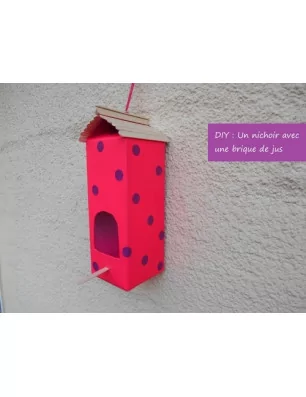IDEES CREATIVES : Tuto : Réaliser un nichoir recup', par Ma Lae