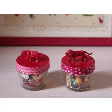 IDEES CREATIVES : Tuto : Réaliser des pots déco, Purple Jumble