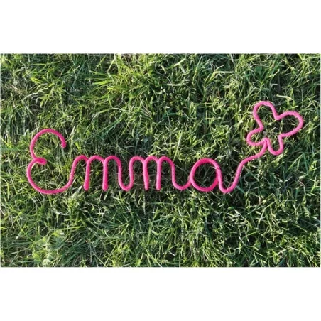 IDEES CREATIVES : Tuto : Réaliser un mot tricoté, Purple Jumble