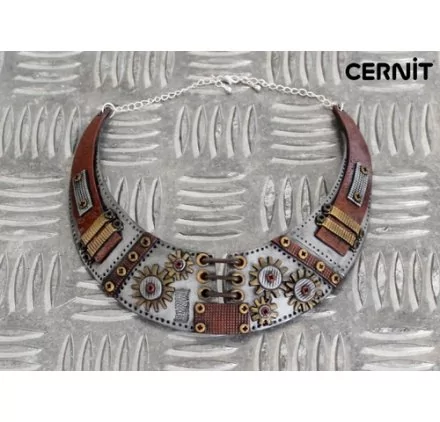IDEES CREATIVES : Tuto : Réalisez un collier au style industriel, par Cernit
