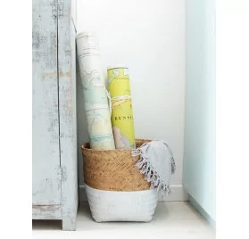 IDEES CREATIVES : Tuto : Réaliser un panier tendance, par Poligom