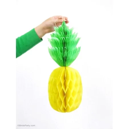 IDEES CREATIVES : Tuto : Réaliser des ananas en papier, par Birds Party