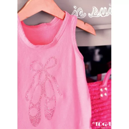 IDEES CREATIVES : Tuto : Réaliser un débardeur girly, par Toga