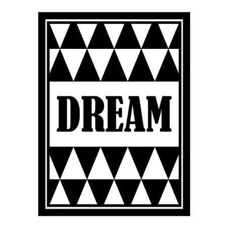 SCRAPBOOKING : Tampon bois 'Artemio' Dream