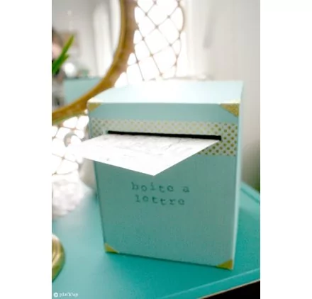 IDEES CREATIVES : Tuto : Réaliser une boîte à lettres, par Pin'k'up