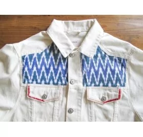 IDEES CREATIVES : Tuto : Customiser une veste en jean, par A Cardboard Dream