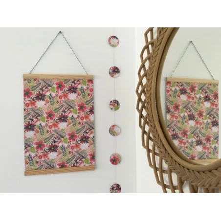 IDEES CREATIVES : Tuto : Réaliser une déco murale, par Caro