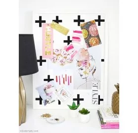 IDEES CREATIVES : Tuto : Réaliser un cadre arty, par Birds Party