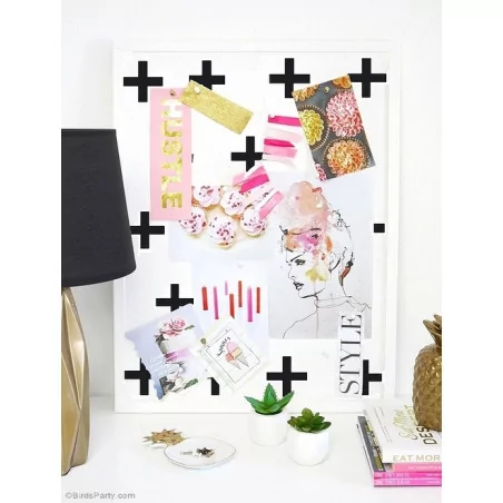 IDEES CREATIVES : Tuto : Réaliser un cadre arty, par Birds Party