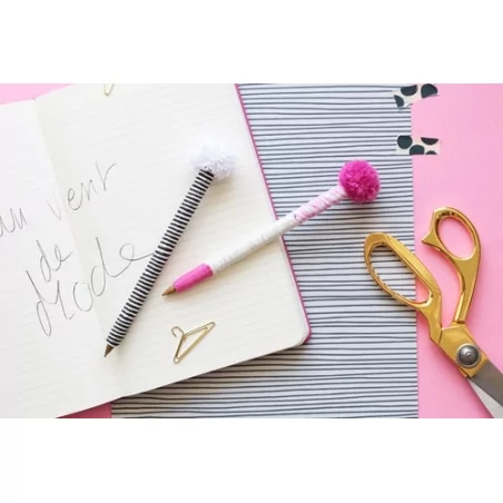 IDEES CREATIVES : Tuto : Réaliser un stylo original, par Gwladys