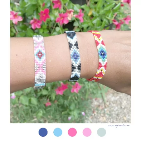 IDEES CREATIVES : Tuto : Réaliser un bracelet en perle tissé
