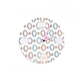IDEES CREATIVES : Tuto - L'horloge ronde et son pochoir décalé