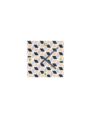 IDEES CREATIVES : Tuto - L'horloge à effet d'optique