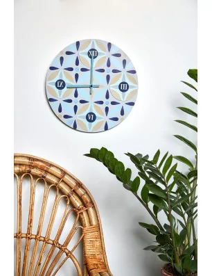 IDEES CREATIVES : Tuto - L'horloge à effet carreaux de ciment