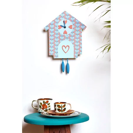 Tuto - L'horloge Petits Coeurs