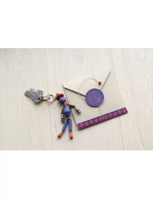 IDEES CREATIVES : Tuto - Porte-clé à bonhomme au chapeau 'Les portes-clés Lucy' Fêtes des pères