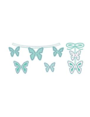 Bonnes affaires -70% : Dies/Matrices de découpe 'LDRS Creative - Creative Basics' Dotted Wings Qté 4