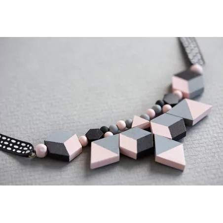 IDEES CREATIVES : Tuto - Réception chic - L’ensemble géométrique rose & noir