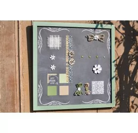 IDEES CREATIVES : Tuto - Mariage Champètre - Le tableau d’inspiration pour les témoins et demoiselles d’honneur
