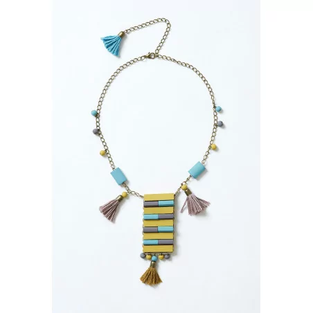 IDEES CREATIVES : Tuto - Réception chic : le sautoir ethnique
