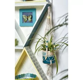 IDEES CREATIVES : Tuto - Urban Jungle - La suspension Macramé