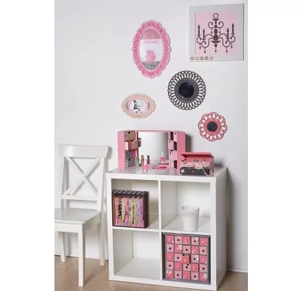 IDEES CREATIVES : Tuto - Fashionista - Le grand cadre au pochoir lustre