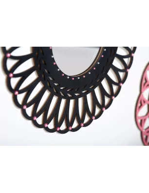 IDEES CREATIVES : Tuto - Fashionista - Les miroirs noir et rose