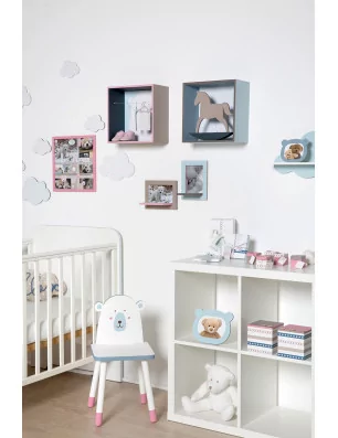 IDEES CREATIVES : Tuto - La chambre de bébé - Les caissons muraux