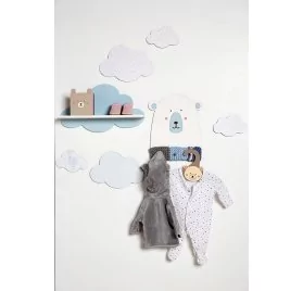 Tuto - La chambre de bébé - Les étagères nuages