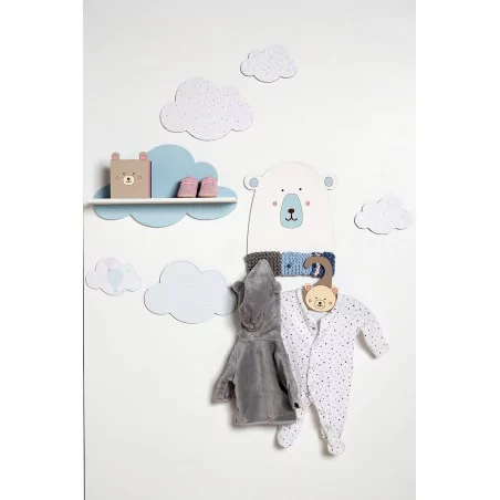 Tuto - La chambre de bébé - Les étagères nuages