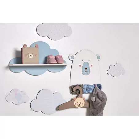 Tuto - La chambre de bébé - Le porte-manteau