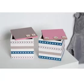 IDEES CREATIVES : Tuto - La chambre de bébé - Les boîtes de rangement