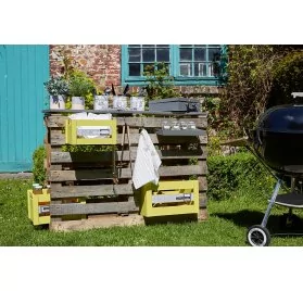 Tuto - Barbecue Party - Le meuble de rangement - Les cageots