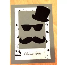 IDEES CREATIVES : Tuto : Confectionner une carte pour la fête des pères, par Morgane F