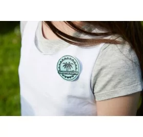 IDEES CREATIVES : Tuto - Customisation d'un vêtement pour enfants - La petite broche en cuir