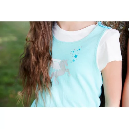 IDEES CREATIVES : Tuto - Customisation d'un vêtement pour enfants - La petite robe Licorne