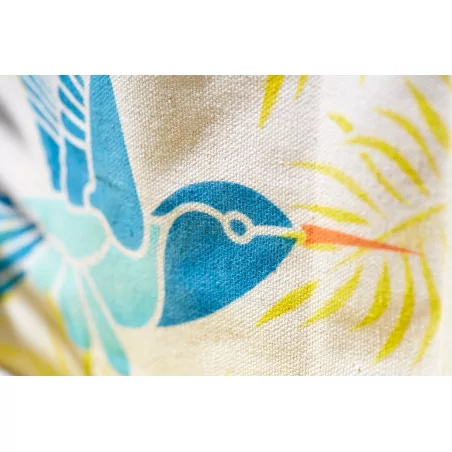Tuto - Customisation de sacs de vacances - Le sac en toile - Le sac avec l'oiseau