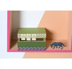 Tuto - Une chambre d'enfant - Les boîtes carrées