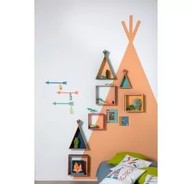 Tuto - Une chambre d'enfant - Les flèches murales décoratives
