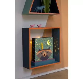 Tuto - Une chambre d'enfant - La lampe en bois