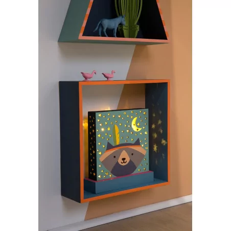Tuto - Une chambre d'enfant - La lampe en bois