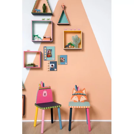 IDEES CREATIVES : Tuto - Une chambre d'enfant - Les chaises en bois