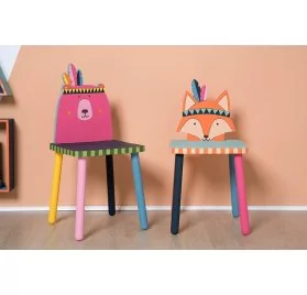 Tuto - Une chambre d'enfant - Les chaises en bois