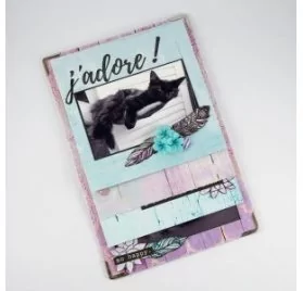 IDEES CREATIVES : Tuto vidéo : Personnaliser un mini-album cascade, par Miaoups