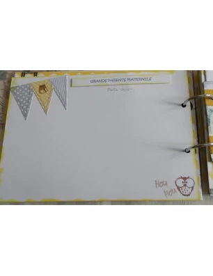 IDEES CREATIVES : Tuto : Personnaliser un livre d'or pour un Baptême, par Sheepette