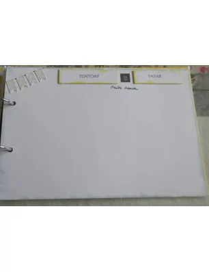 IDEES CREATIVES : Tuto : Personnaliser un livre d'or pour un Baptême, par Sheepette