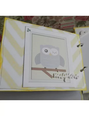 IDEES CREATIVES : Tuto : Personnaliser un livre d'or pour un Baptême, par Sheepette