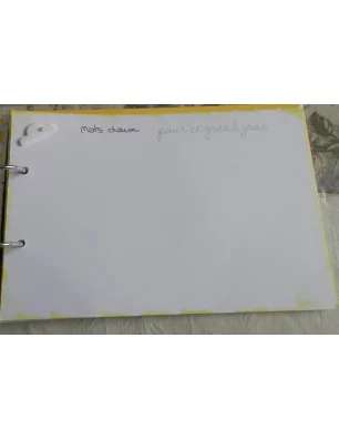 IDEES CREATIVES : Tuto : Personnaliser un livre d'or pour un Baptême, par Sheepette