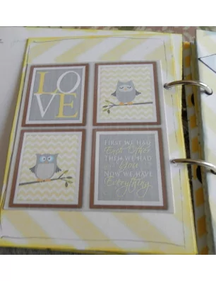IDEES CREATIVES : Tuto : Personnaliser un livre d'or pour un Baptême, par Sheepette
